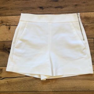 Zara White Shorts